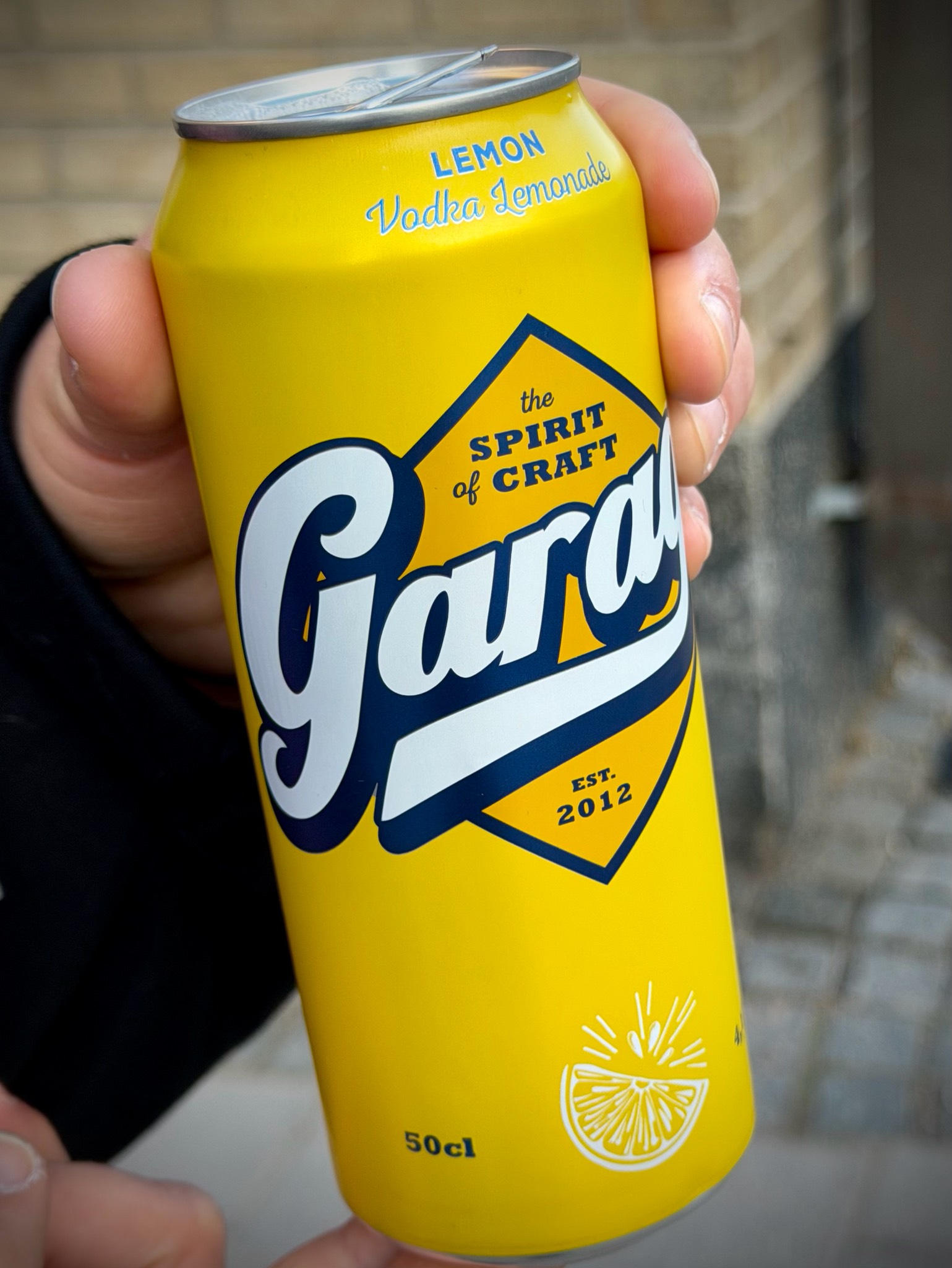 Garage Lemon Vodka Lemonade, Finland
