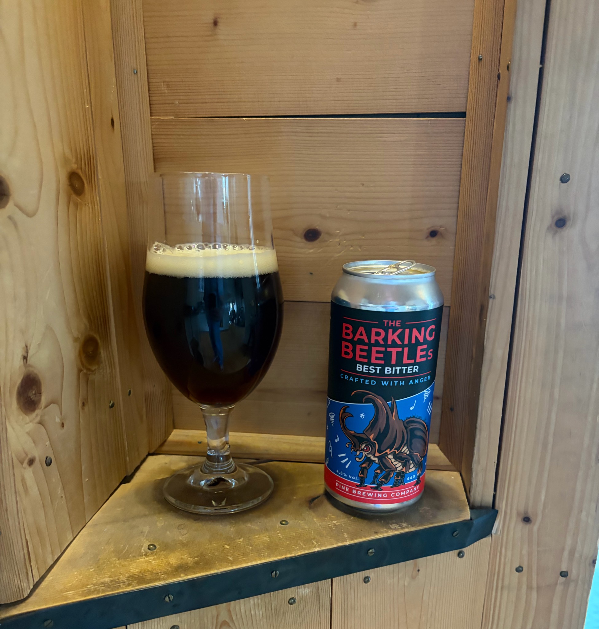 The Barkling Beetle's Best Bitter, Sweden