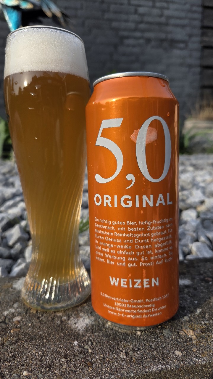 5,0 Original Weizen / Weiss Beer, 5,0 International GmbH