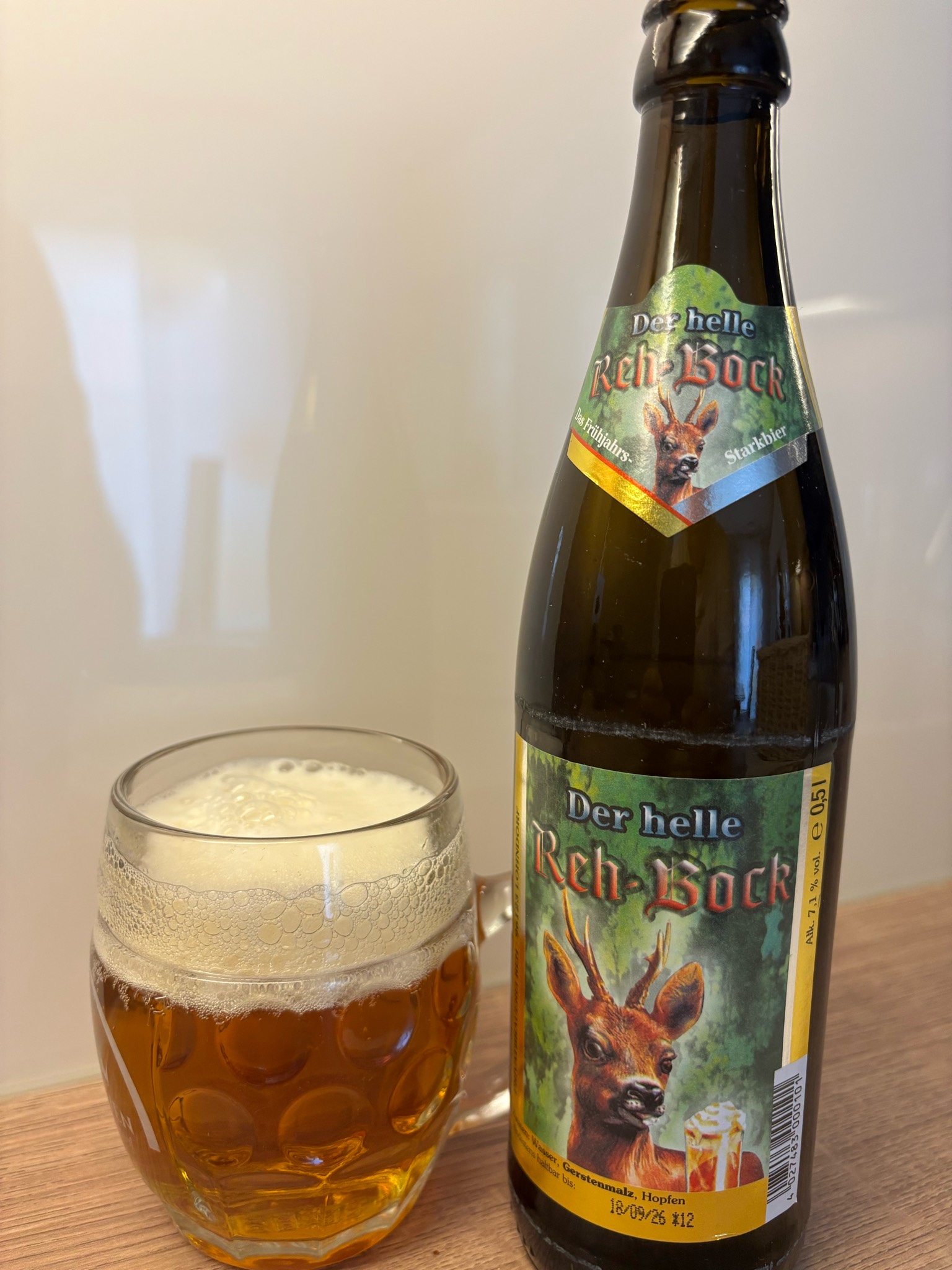 Der Helle Reh-Bock, Privatbrauerei Reh