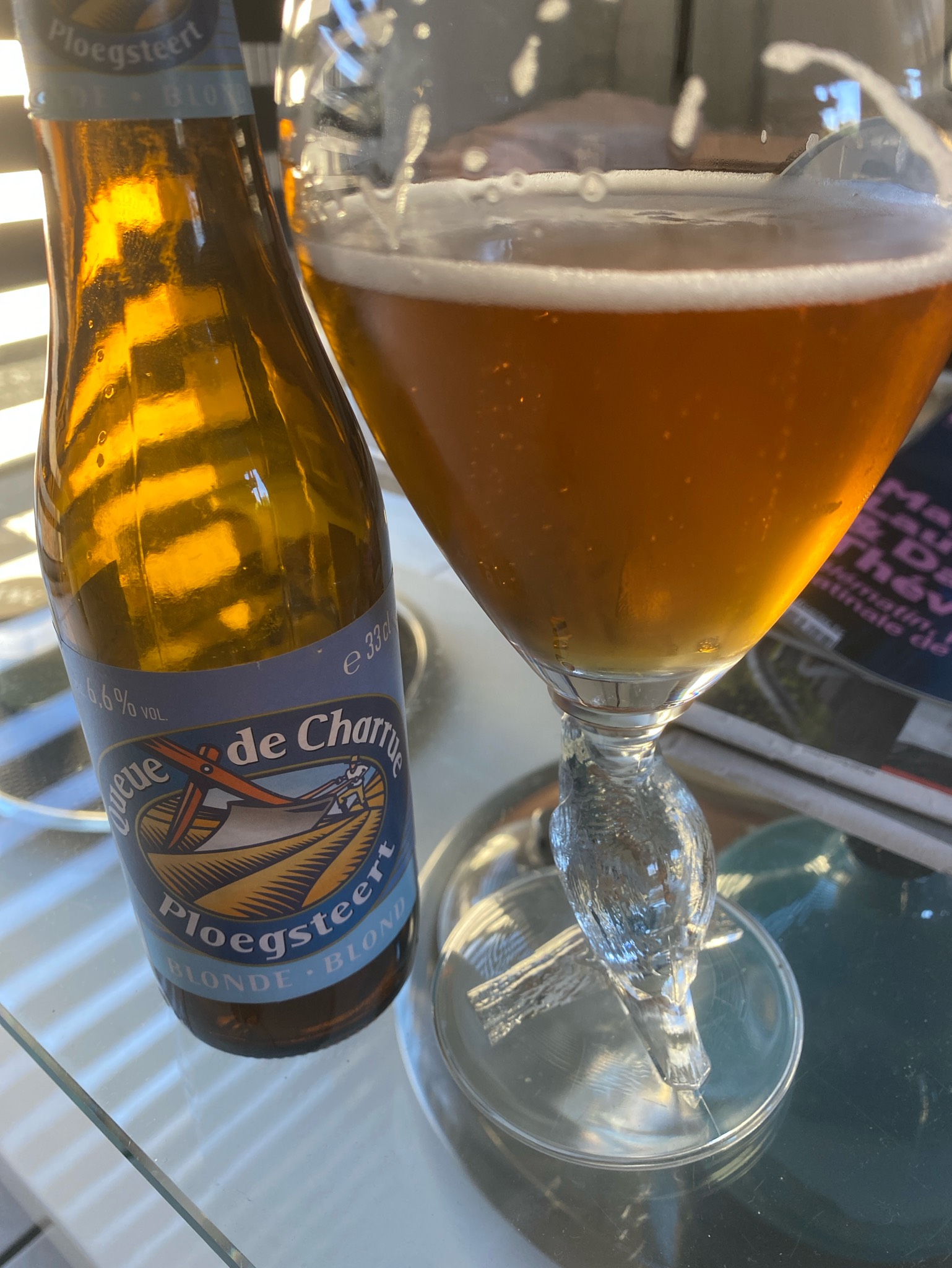 Queue de Charrue Blonde / Ploegsteert Blond, Brouwerij Vanuxeem