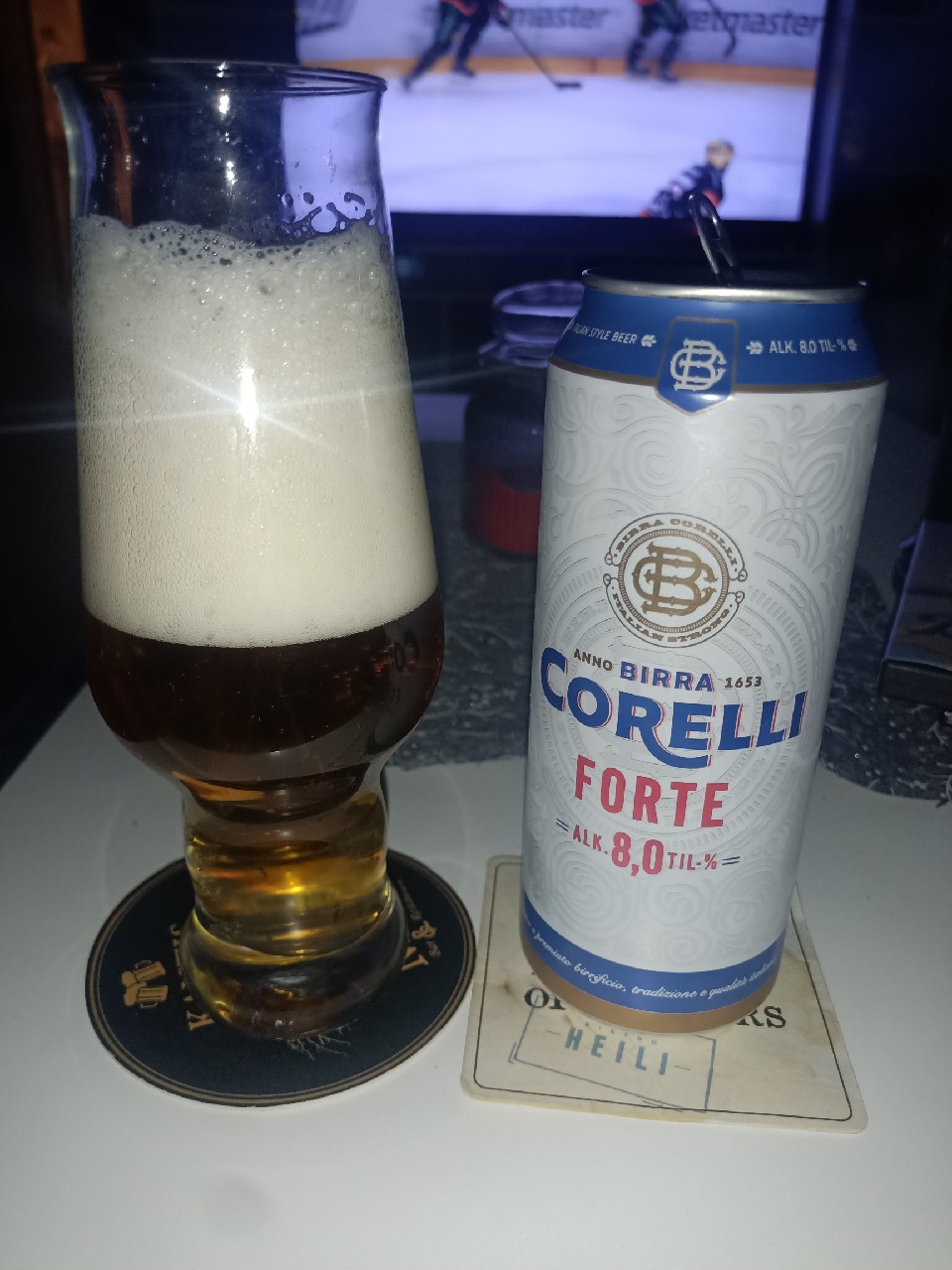 Birra Corelli Forte, Spain