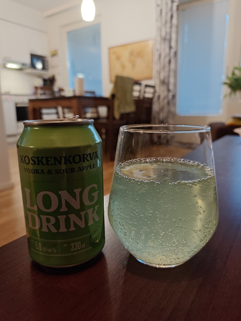 koskenkorva Long Drink Vodka & Sour Apple, Finland