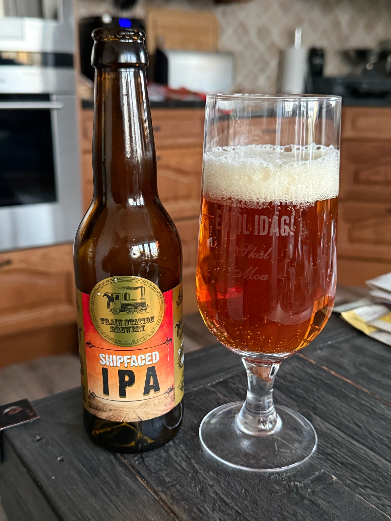 Shipfaced IPA, Train Station Brewery