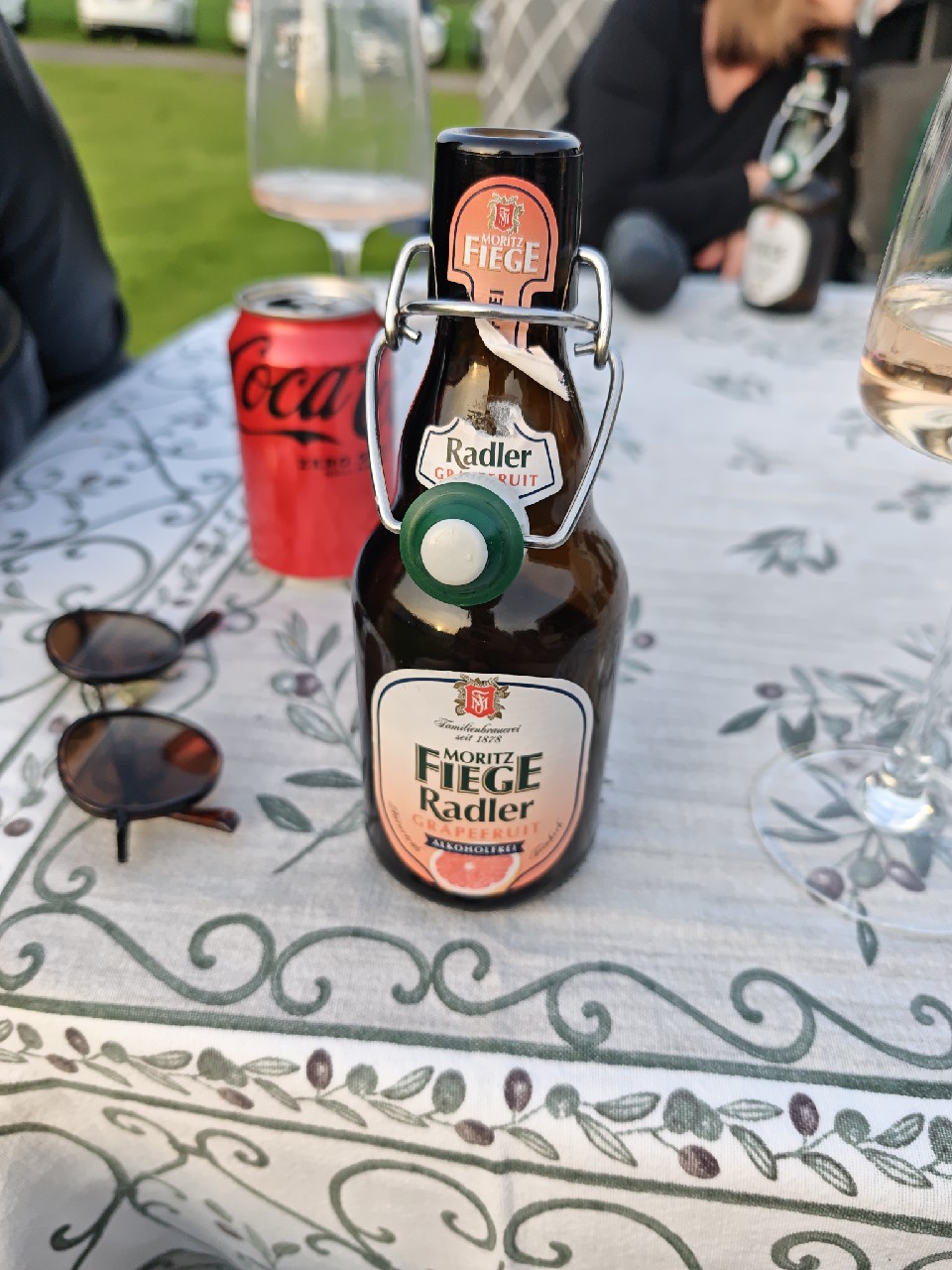 Fiege grapefruit alkoholfrei, Privatbrauerei Moritz Fiege