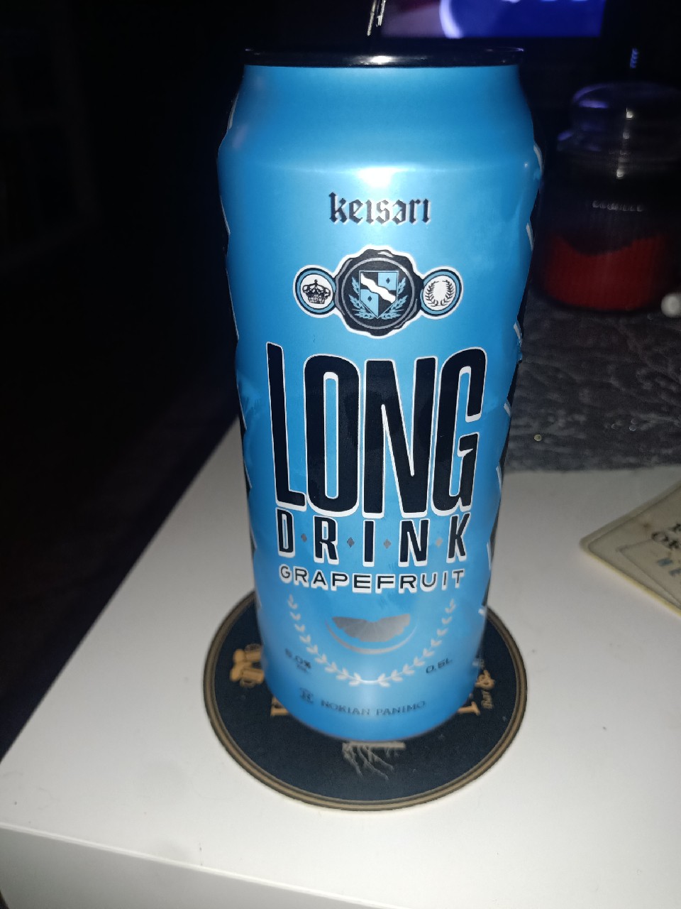 Keisari Long Drink Grapefruit, Finland