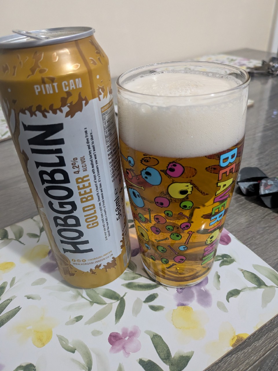 Hobgoblin Gold, Wychwood Brewery (Marston's Brewery)