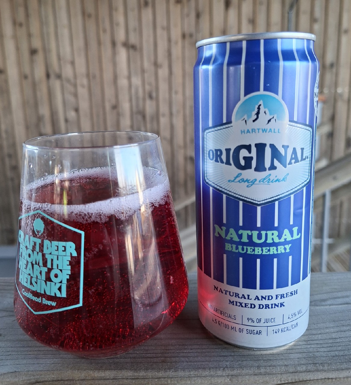 Original Long Drink Natural Blueberry, Finland