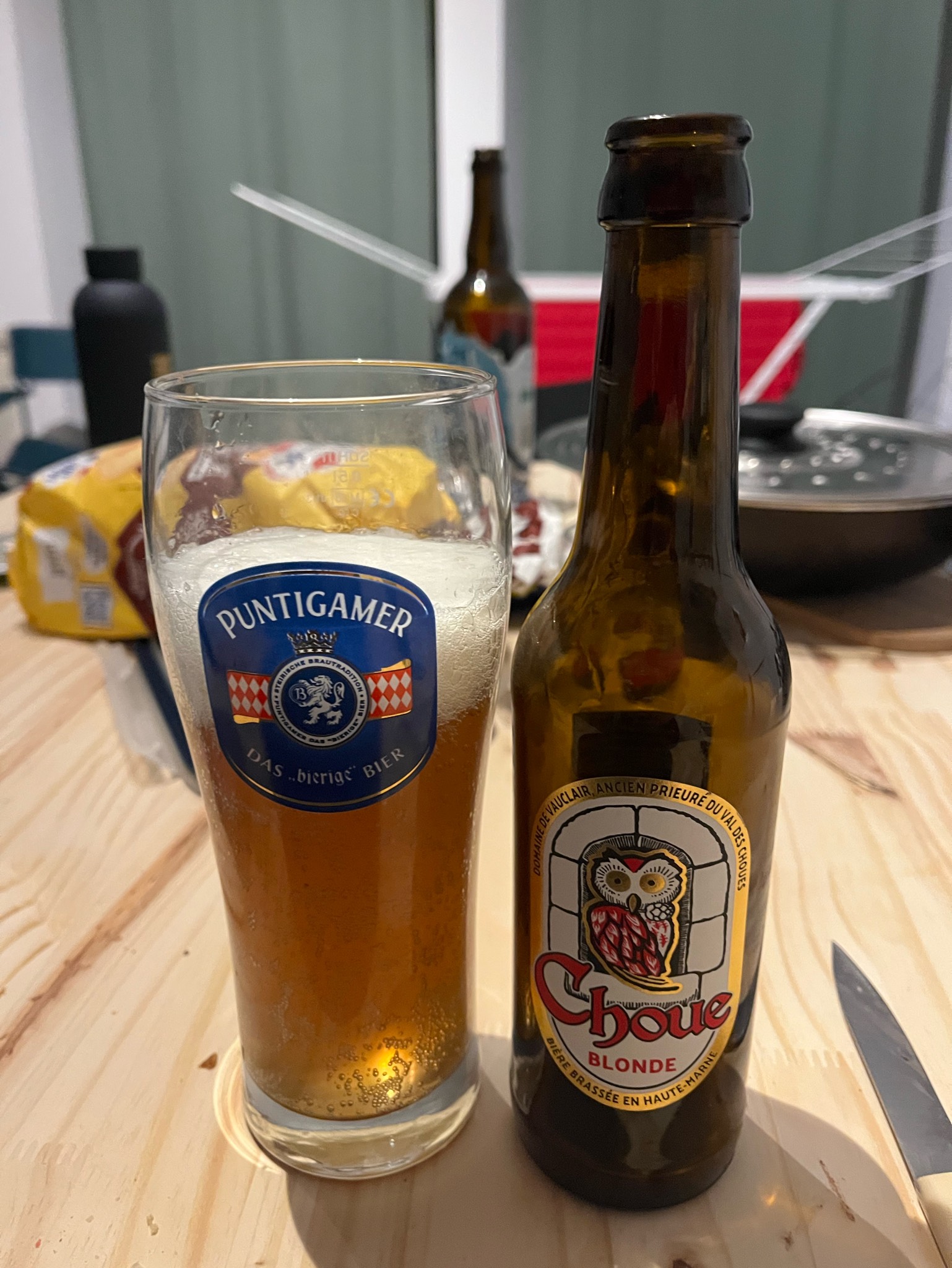 Choue Blonde, Brasserie De Vauclair (La Choue)