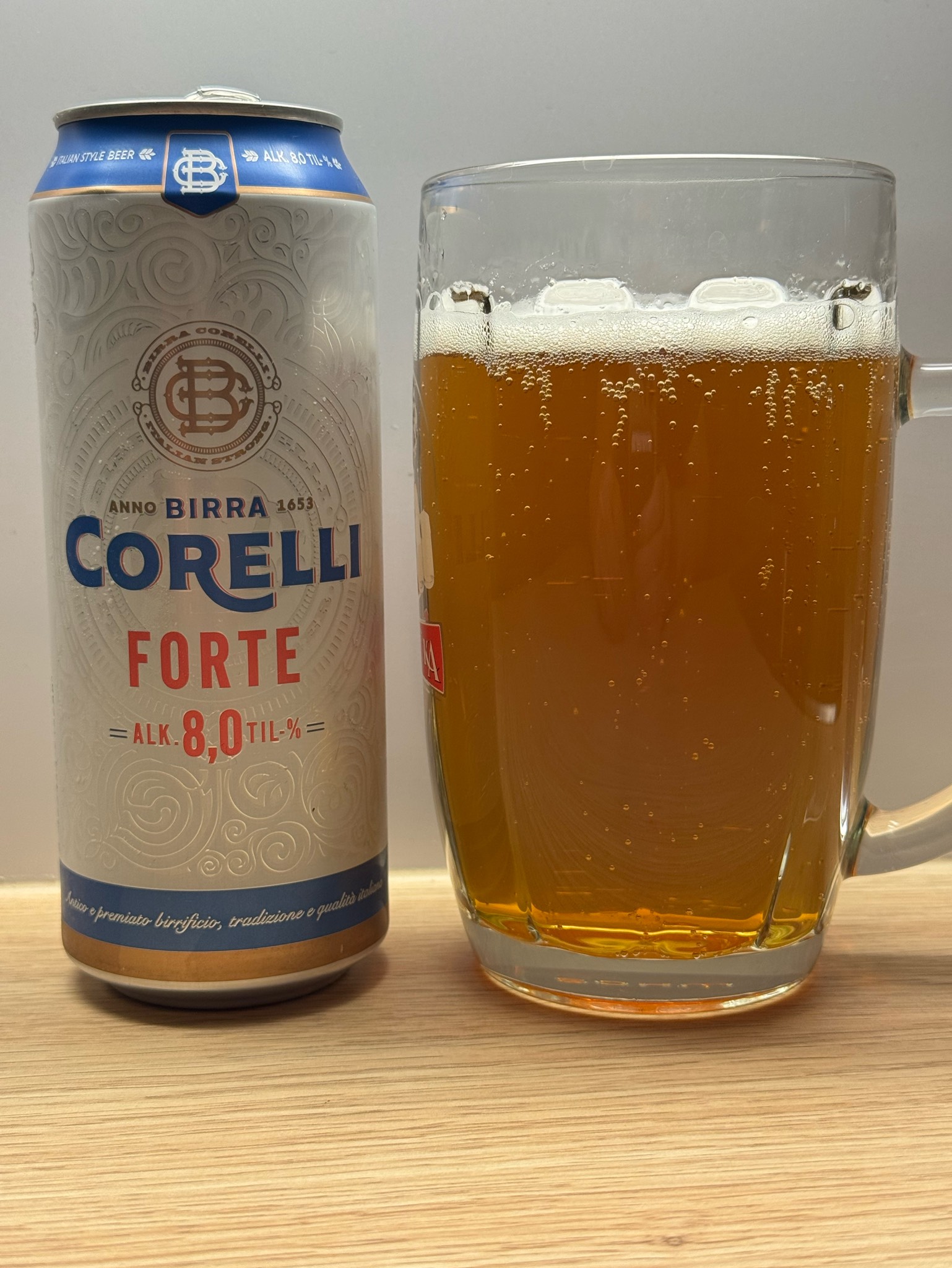 Birra Corelli Forte, Spain