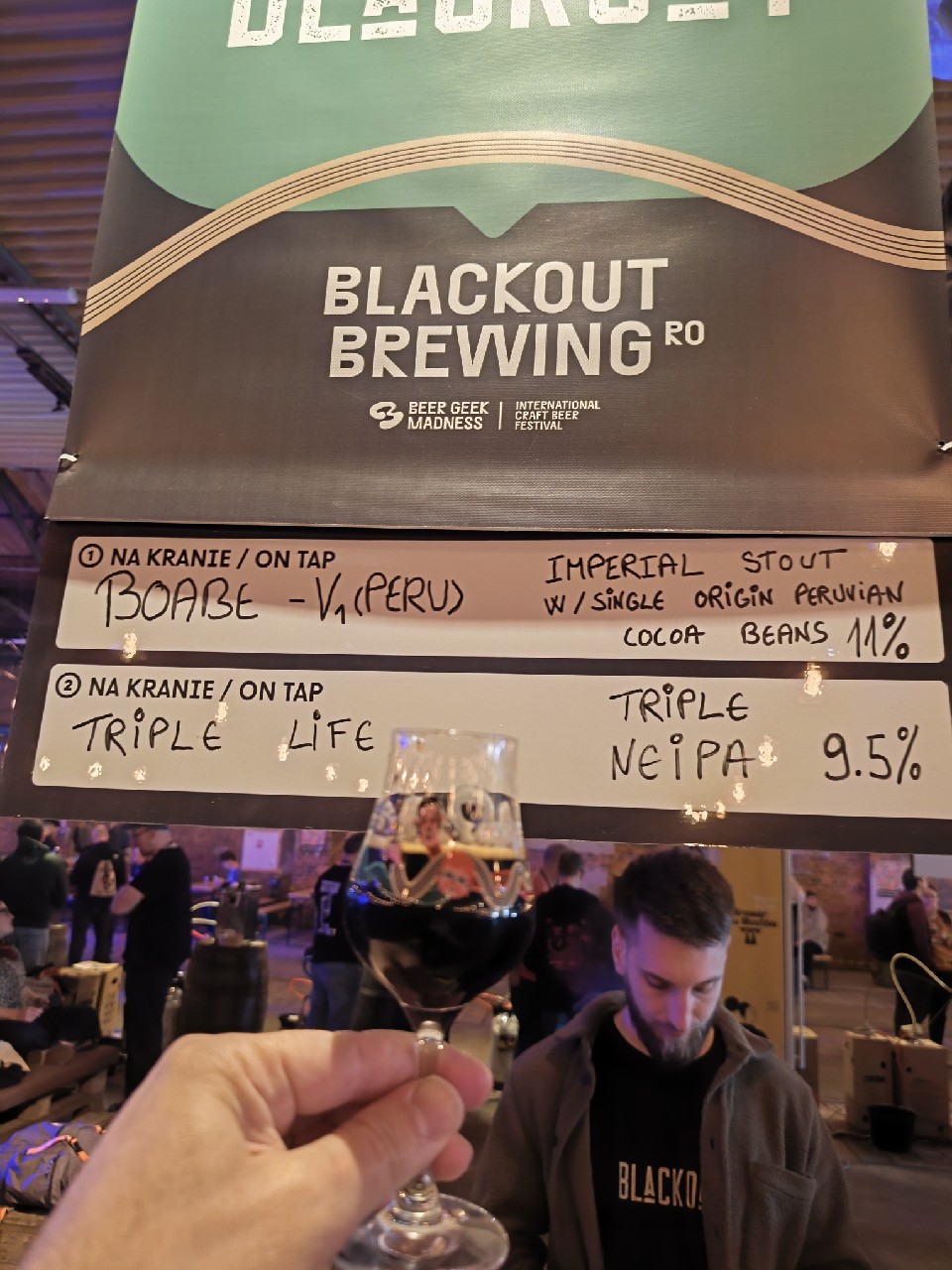 boabe - V1 (Perú), Blackout Brewing
