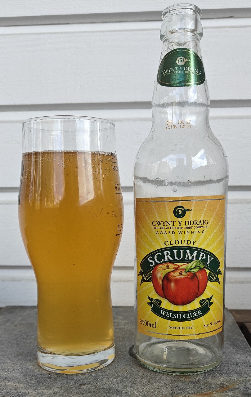Farmhouse Cloudy Scrumpy Welsh Cider, Wales
