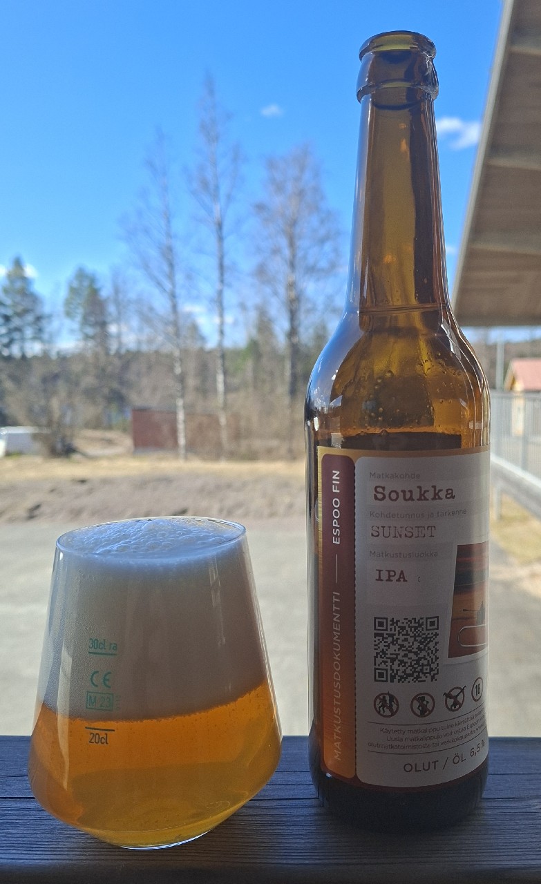 Soukka Sunset IPA, Finland