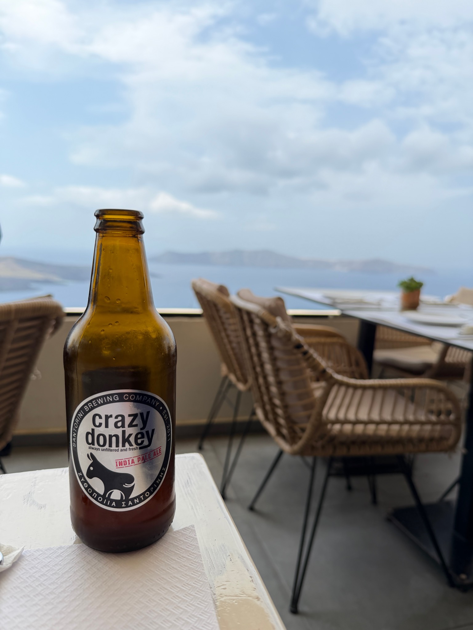 Crazy donkey, Santorini Brewing Company