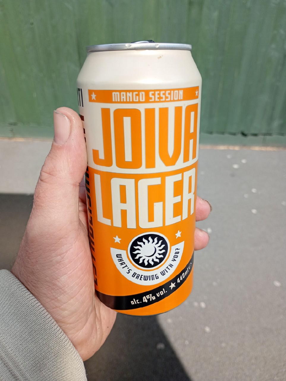 Joiva Lager Mango Session, ALDI Stores UK