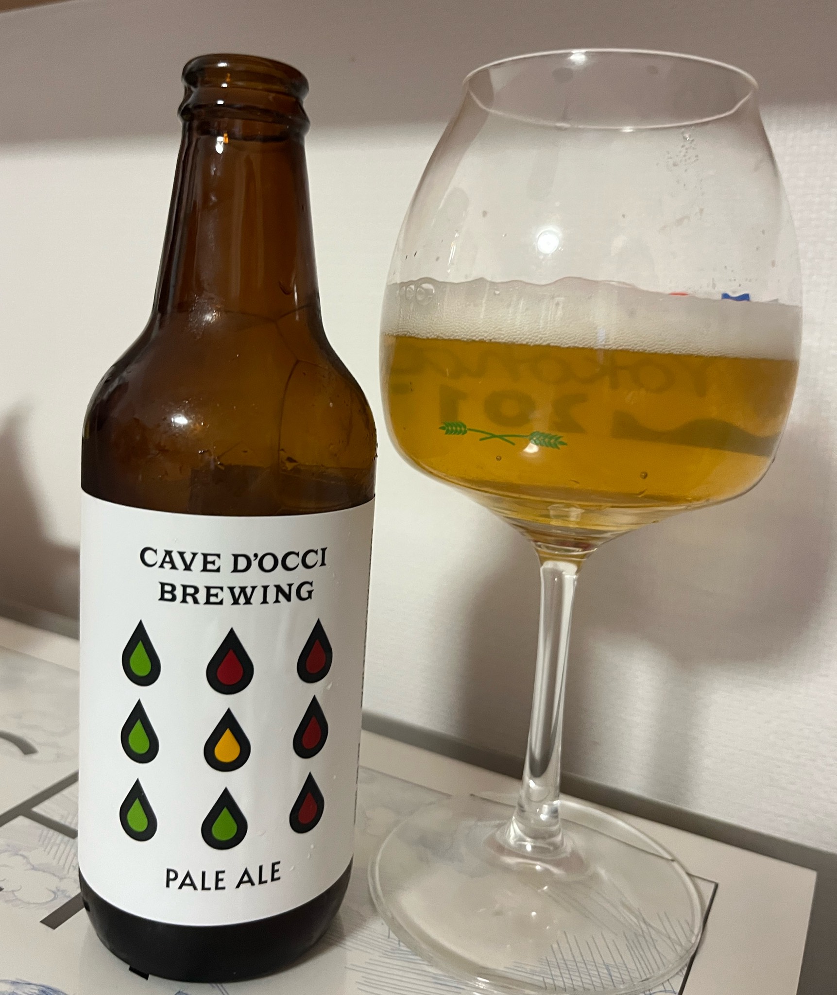PALE ALE, CAVE D'OCCI BREWING