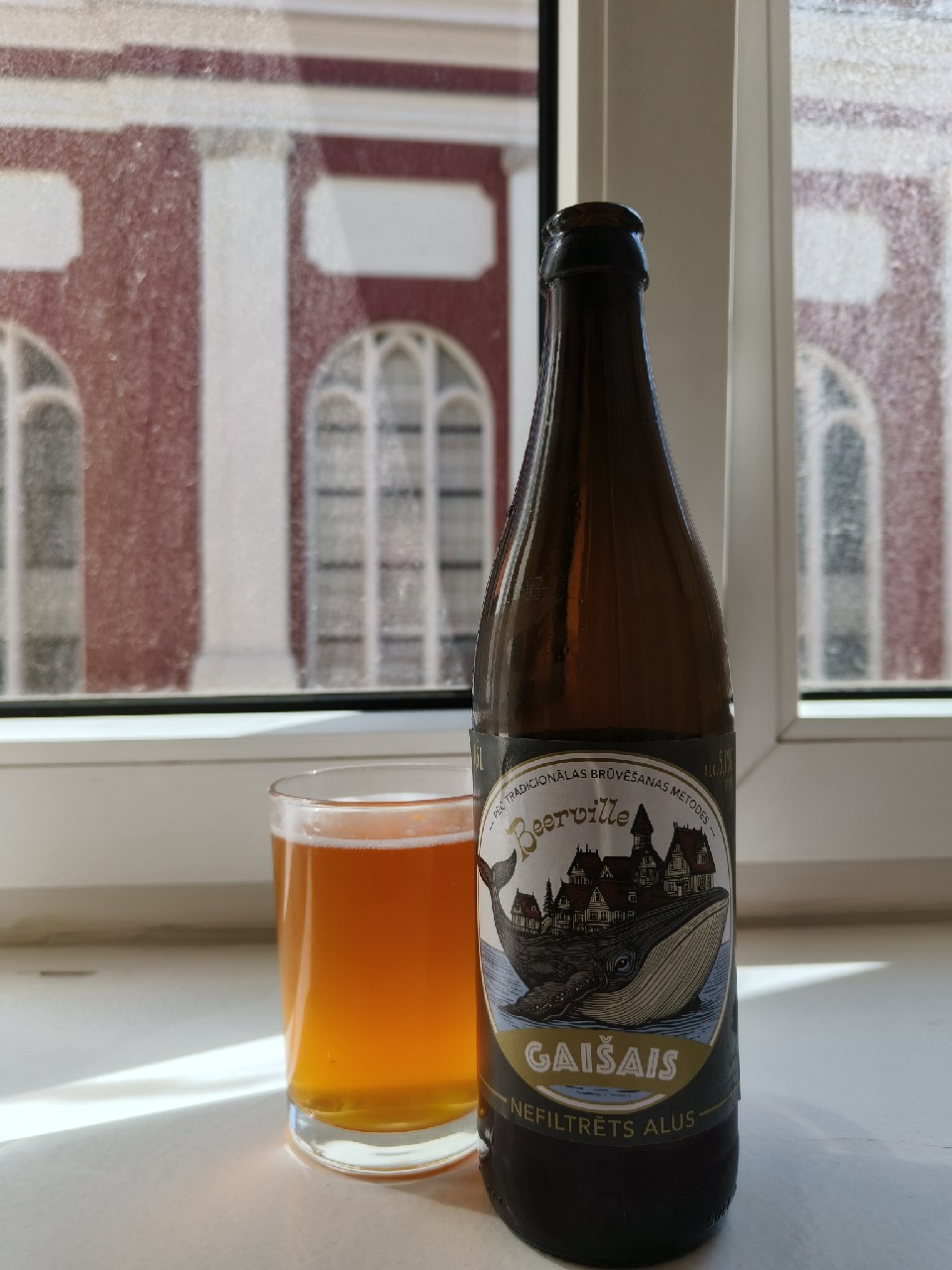 Beerville gaišais nefiltrēts alus, Taruškų Alaus Bravoras