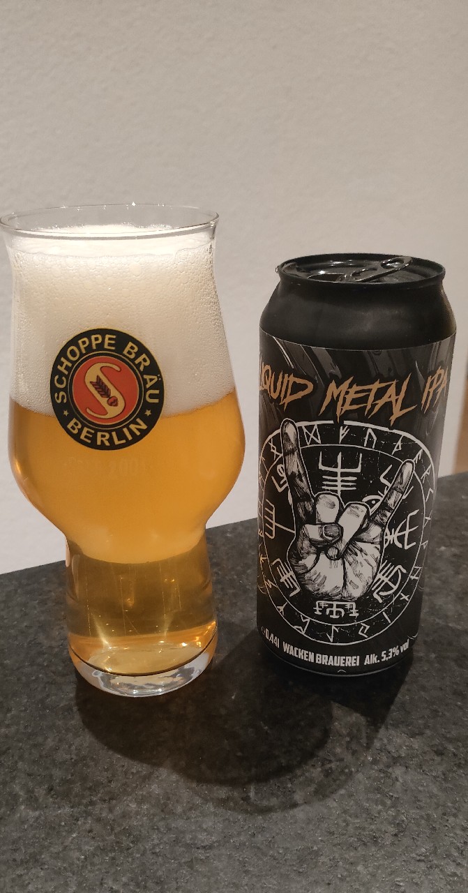 Liqiud Metal IPA, Wacken Brauerei GmbH & Co. KG