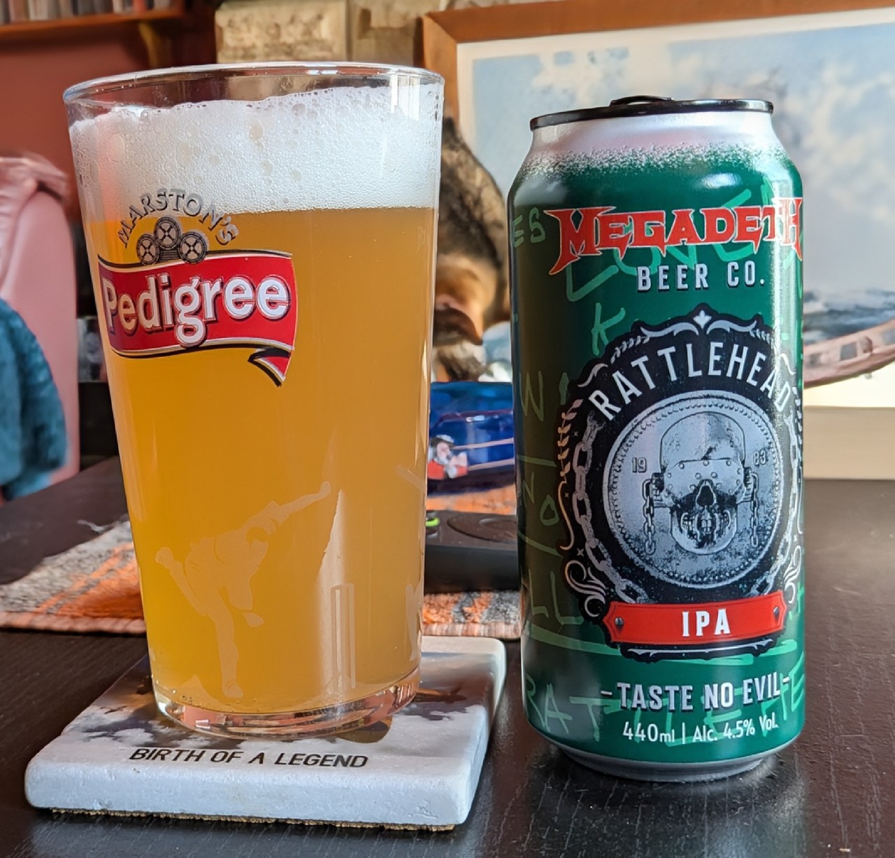 Rattlehead IPA, The Black Sheep Brewery
