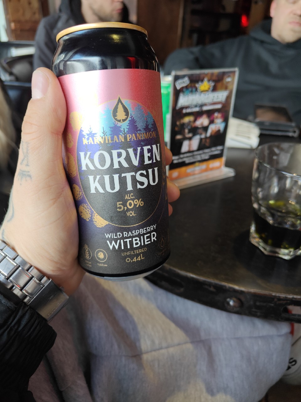 Korven Kutsu Wild Raspberry Witbier, Karvilan Panimo