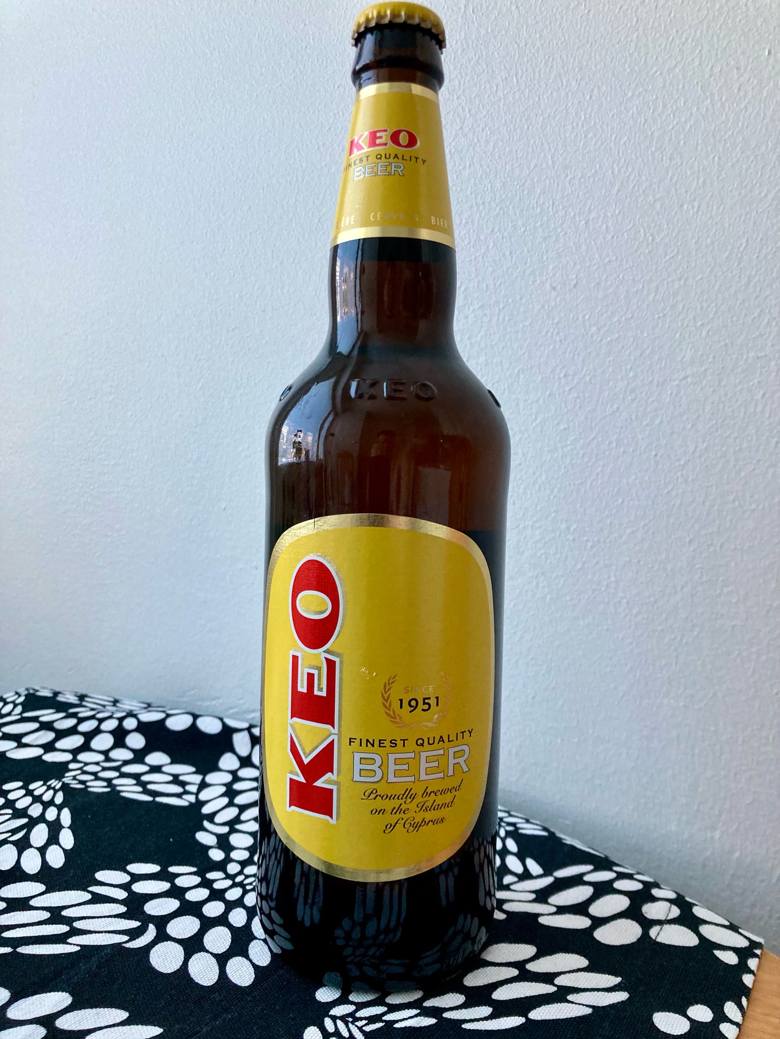 Keo Premium Beer, Cyprus