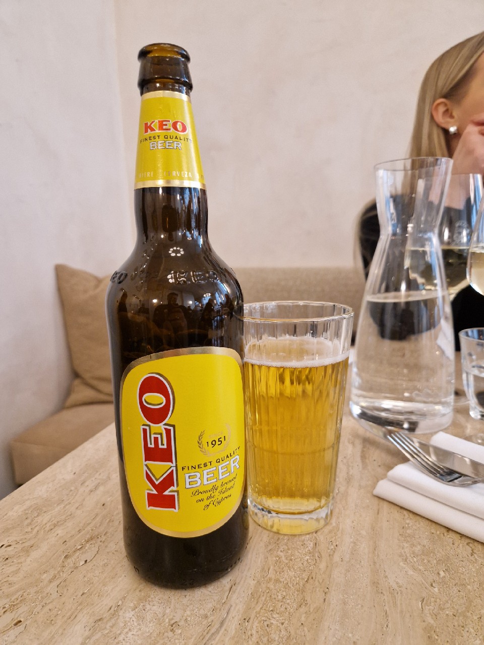 Keo Premium Beer, Cyprus