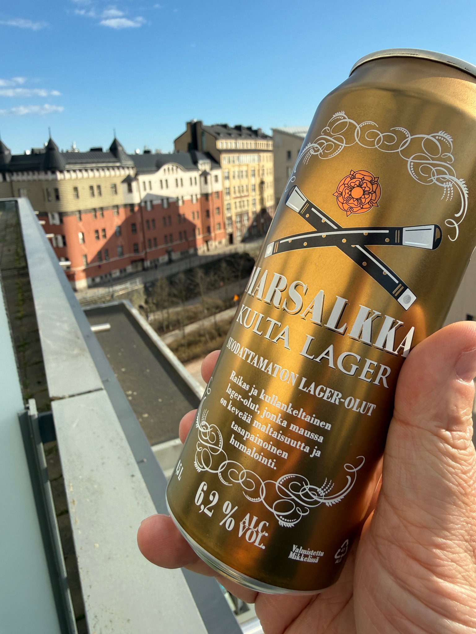 Marsalkka Kulta Lager, Finland