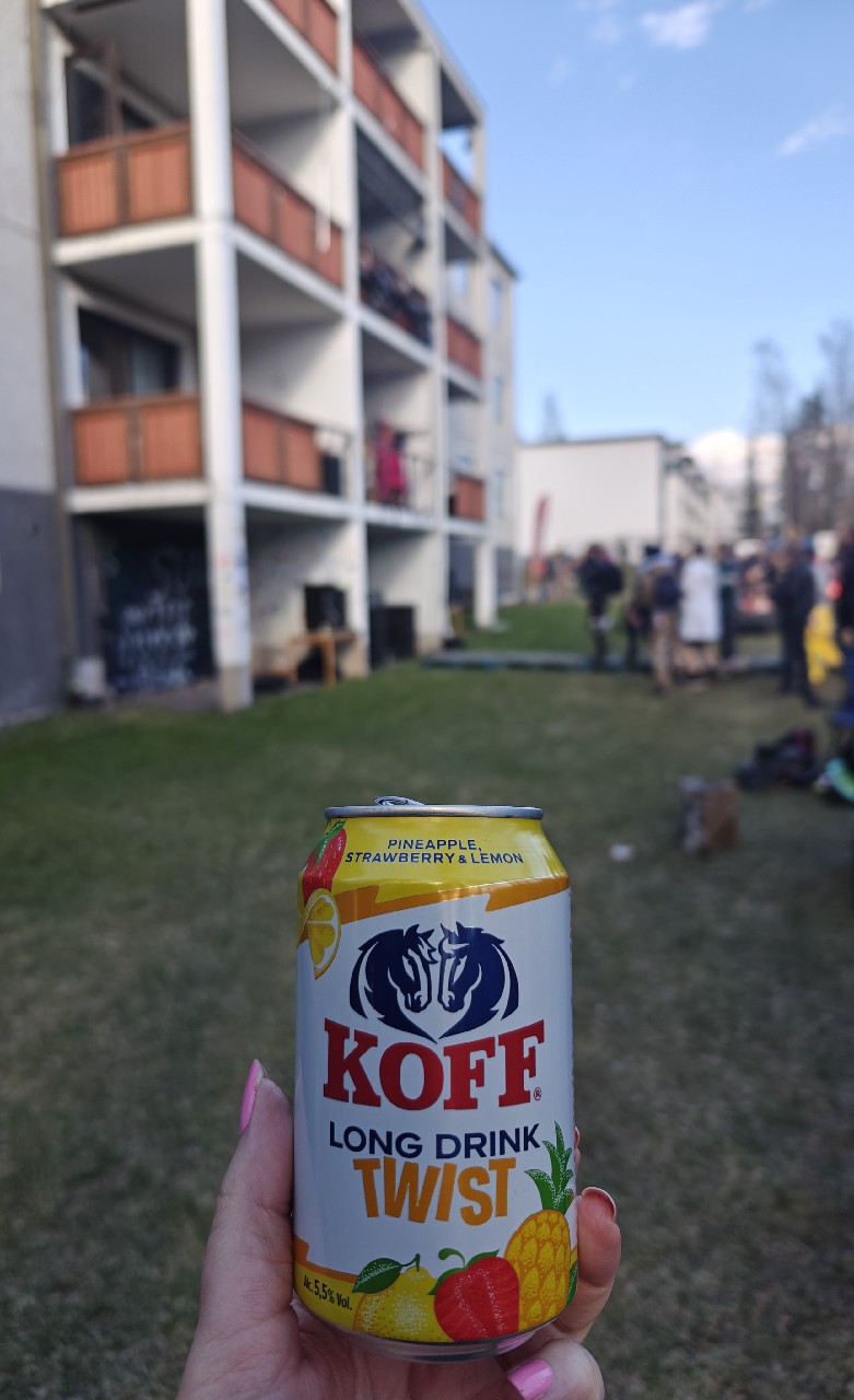 KOFF Long Drink Twist, Finland