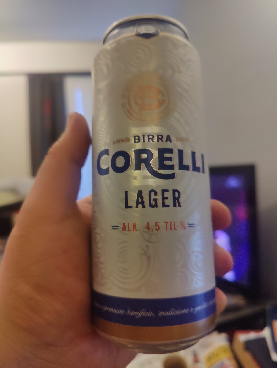 Birra Corelli Lager, Spain