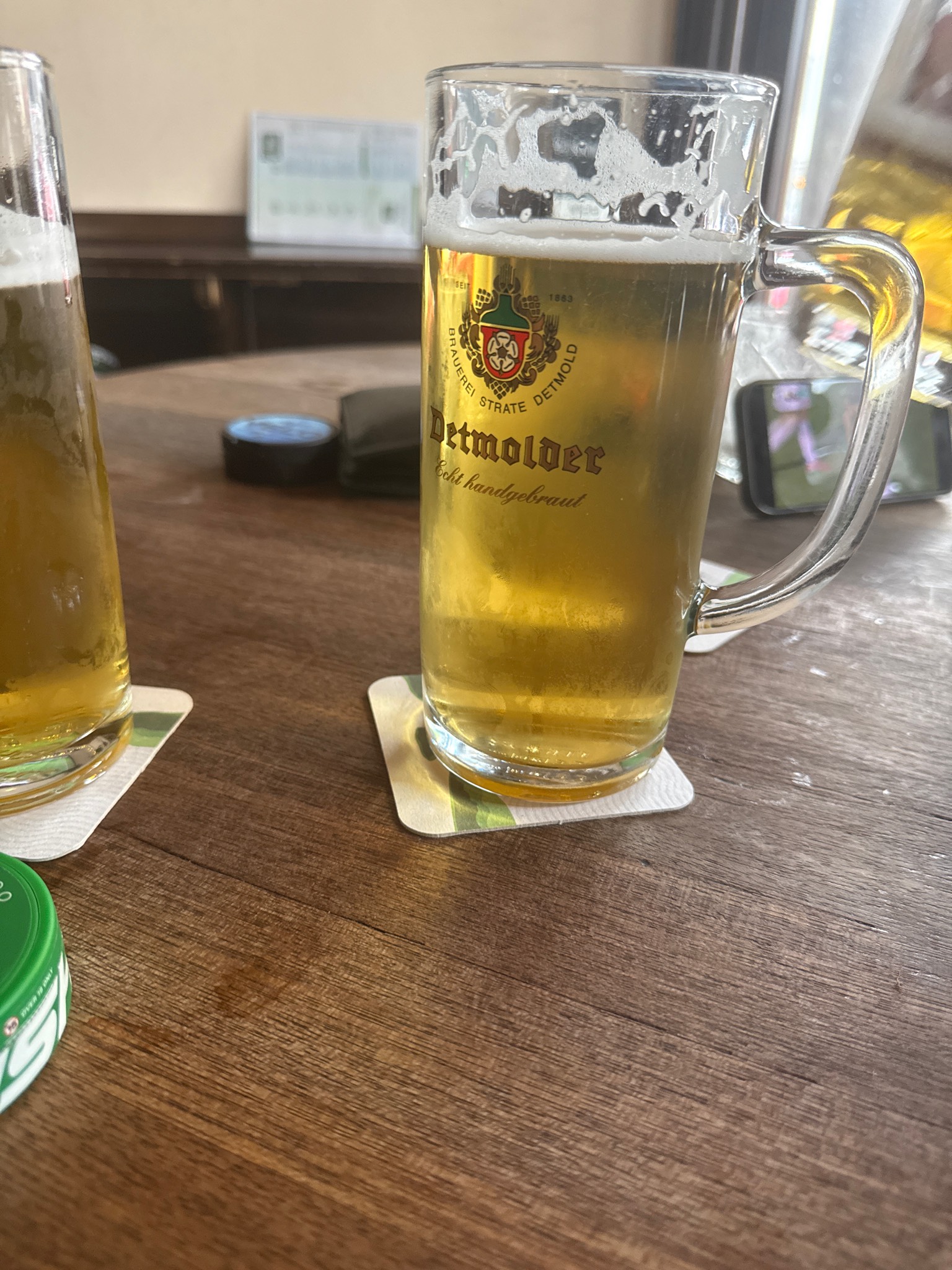 Detmolder Pilsener, Privat-Brauerei Strate Detmold