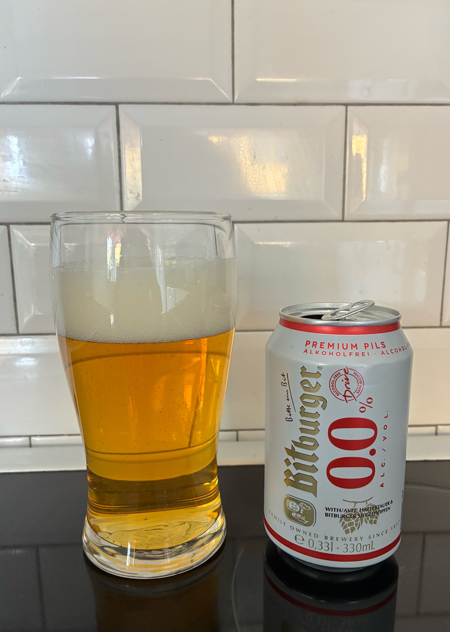 Bitburger Drive 0.0% Premium Pils Alkoholfrei, Bitburger Brauerei
