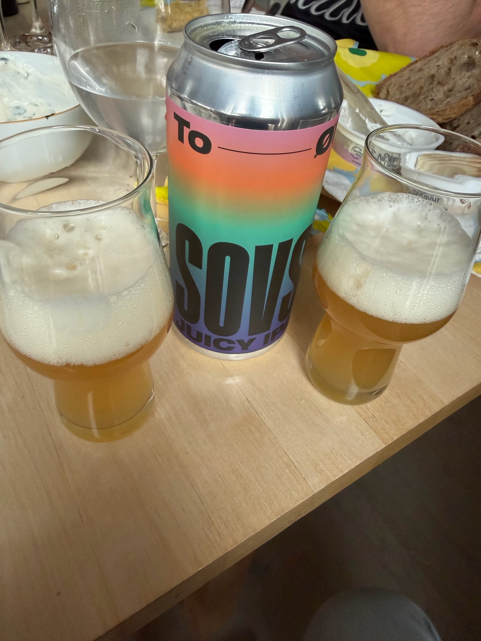 Sovs, To Øl