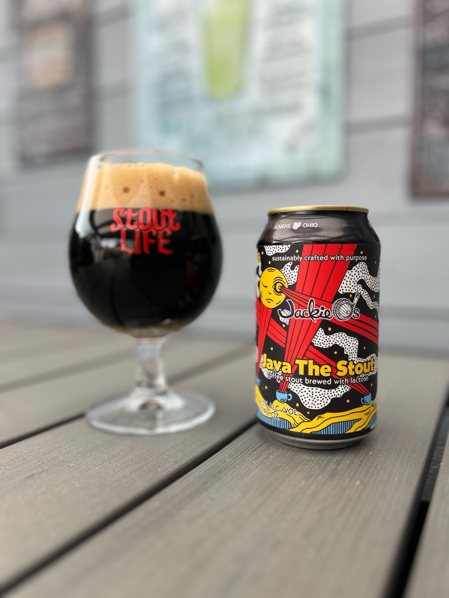 Java The Stout, Jackie O's Brewery