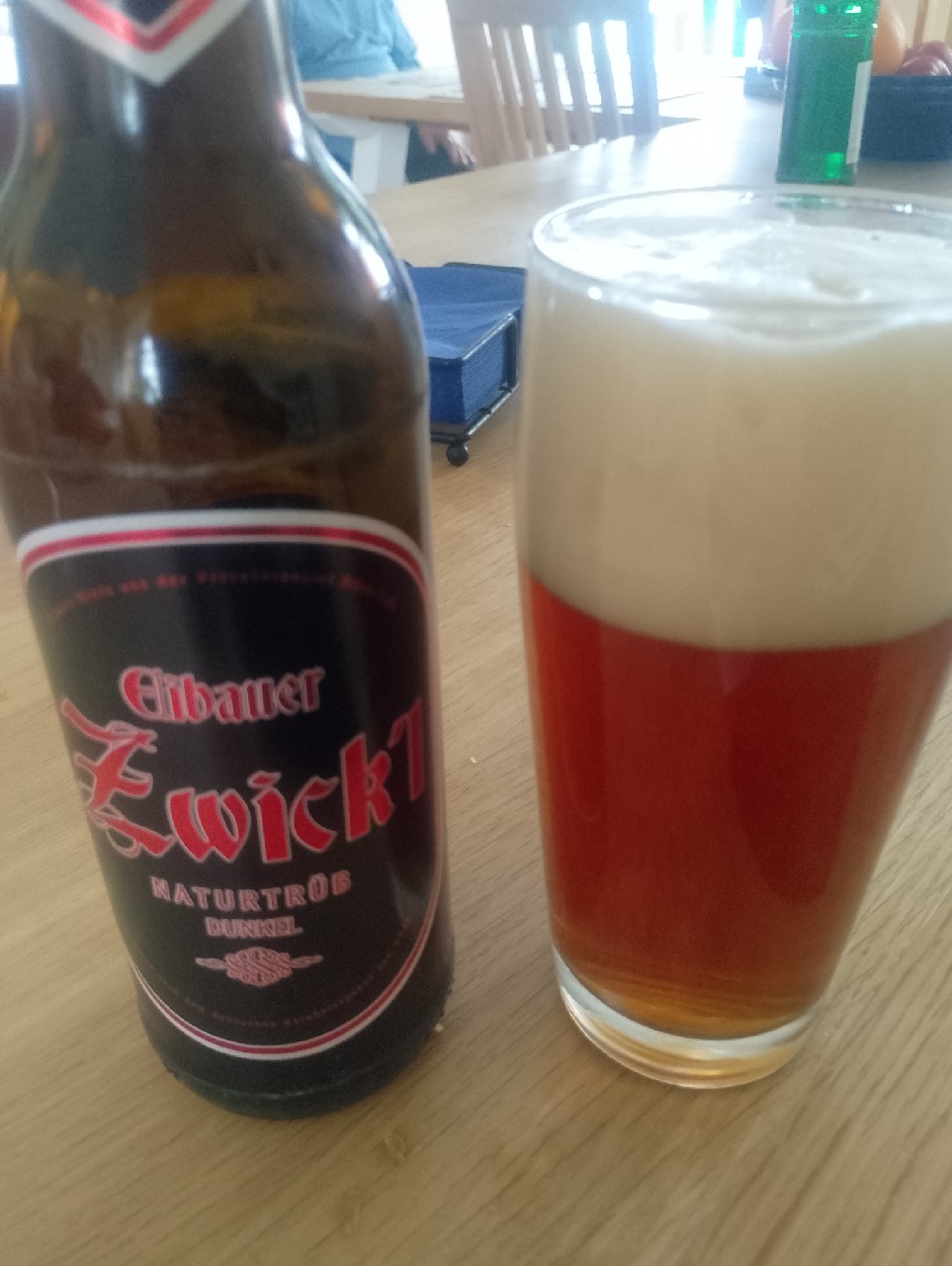Eibauer Zwick'l Naturtrüb Dunkel, Privatbrauerei Eibau