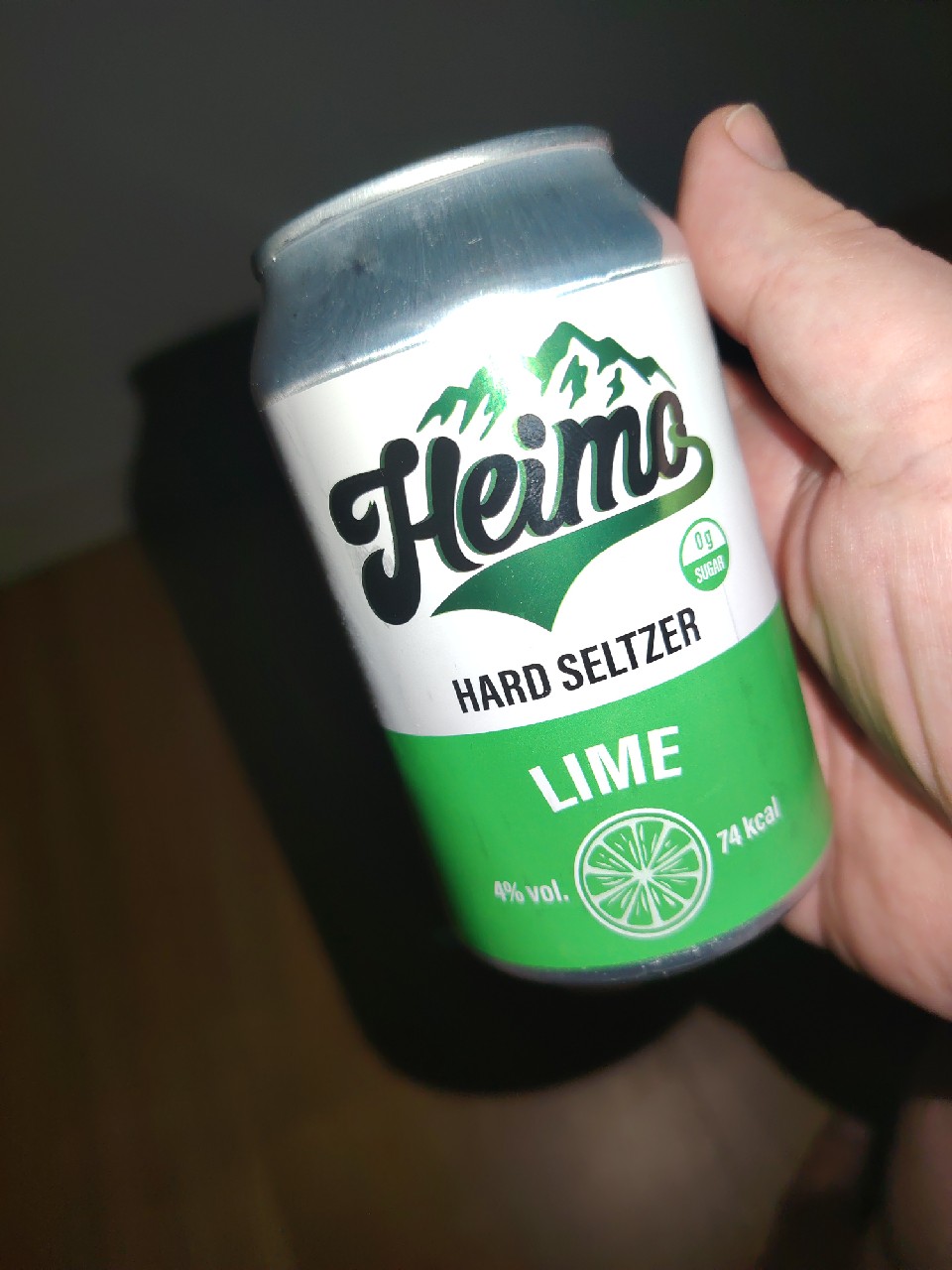 Heimo Hard Seltzer Lime, heimobeverages