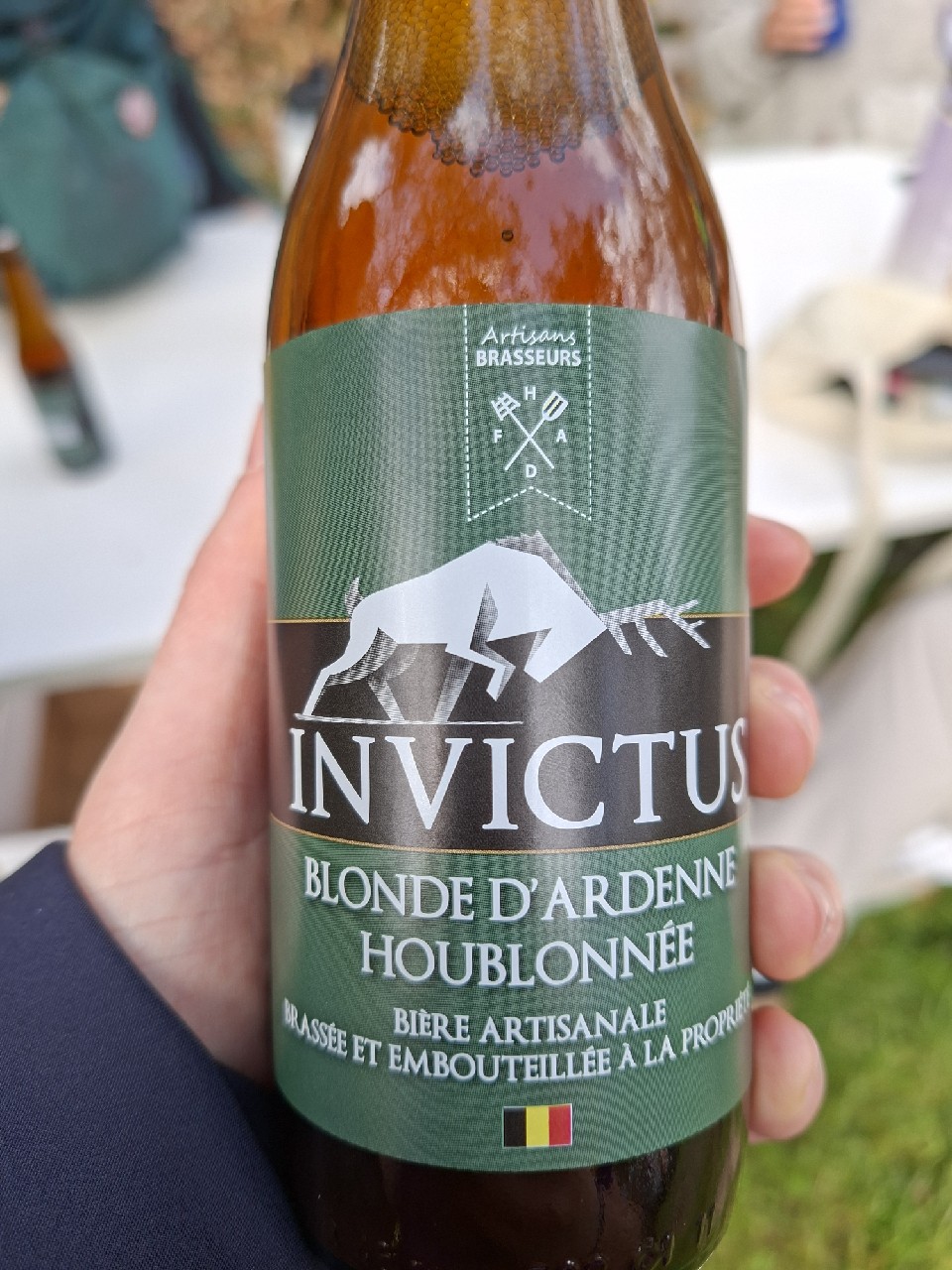 Invictus Blonde d'Ardenne, Invictus