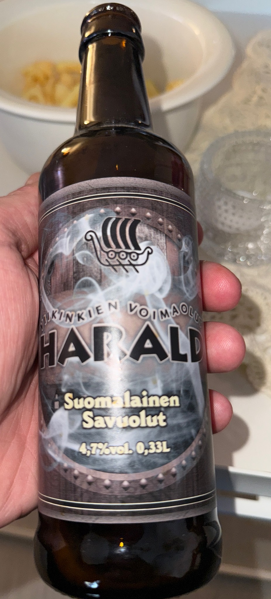 Viikinkien Voimaolut Harald — Suomalainen Savuolut, Finland