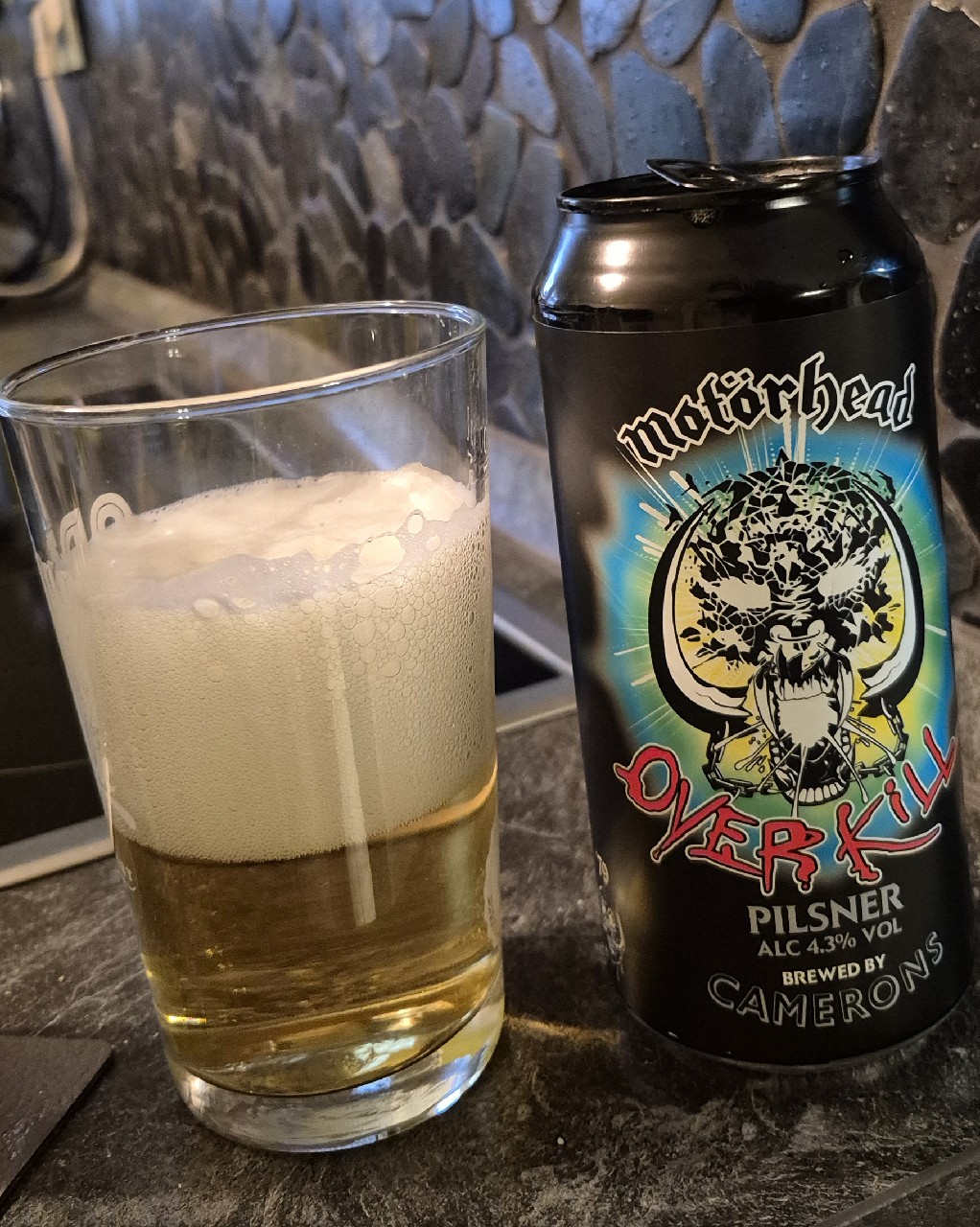 Motörhead Overkill, Camerons Brewing Company