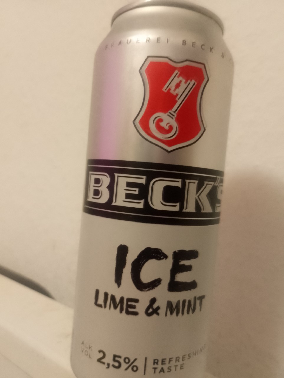 Beck's Ice Lime & Mint, Brauerei Beck & Co. / Becks (A-B InBev)