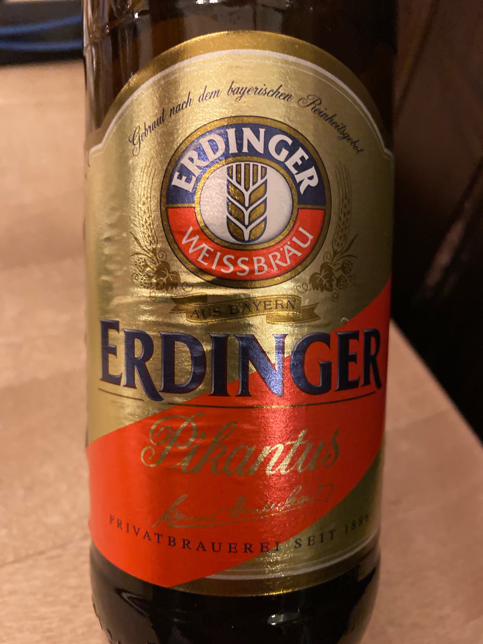 Pikantus, Erdinger Weissbräu