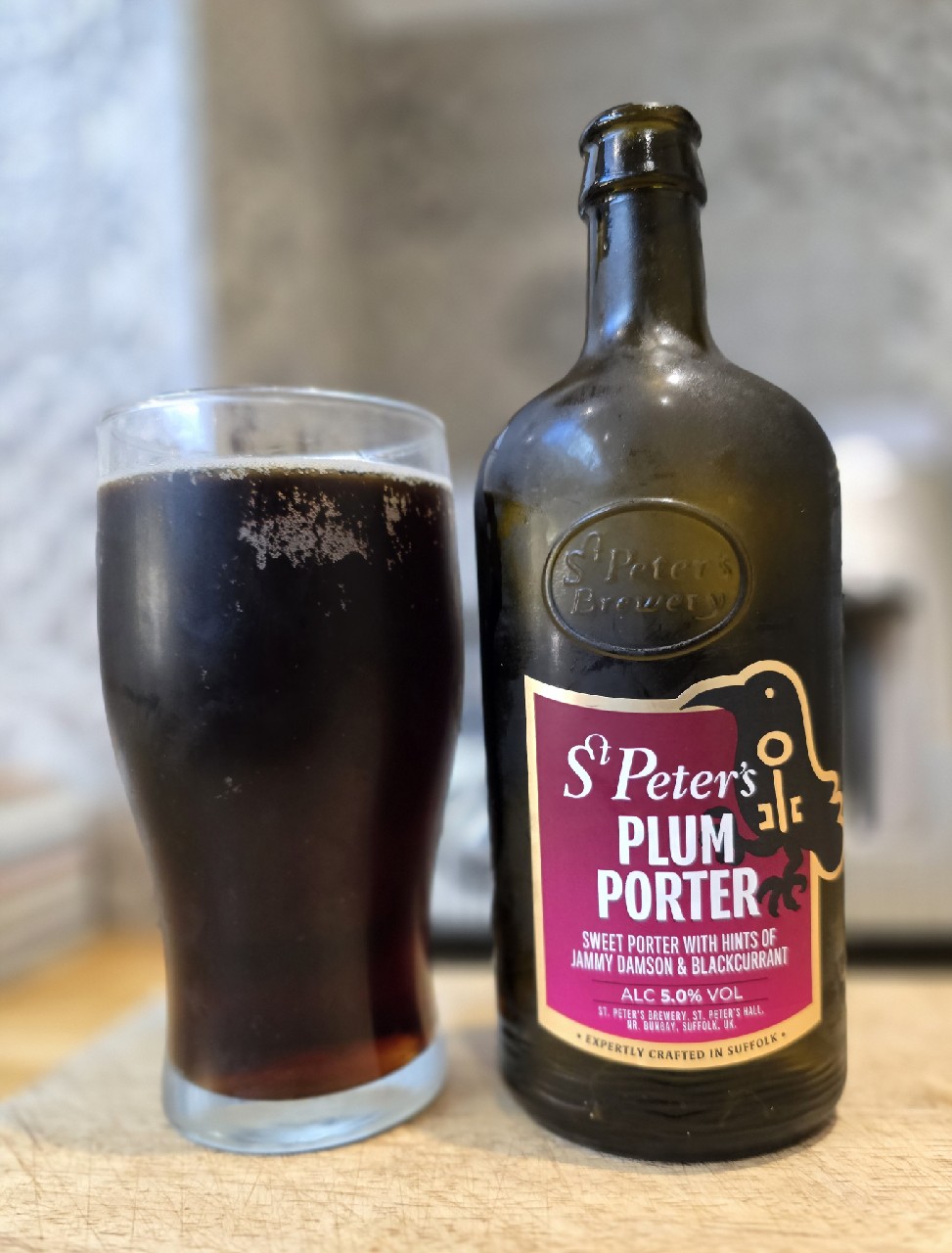 Plum Porter, St. Peter's Brewery Co.