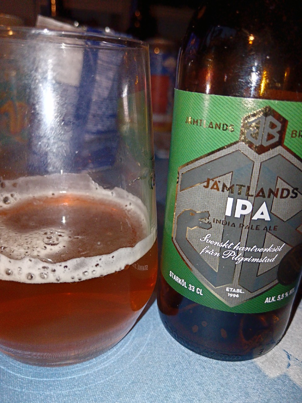 Jämtlands IPA (India Pale Ale), Sweden