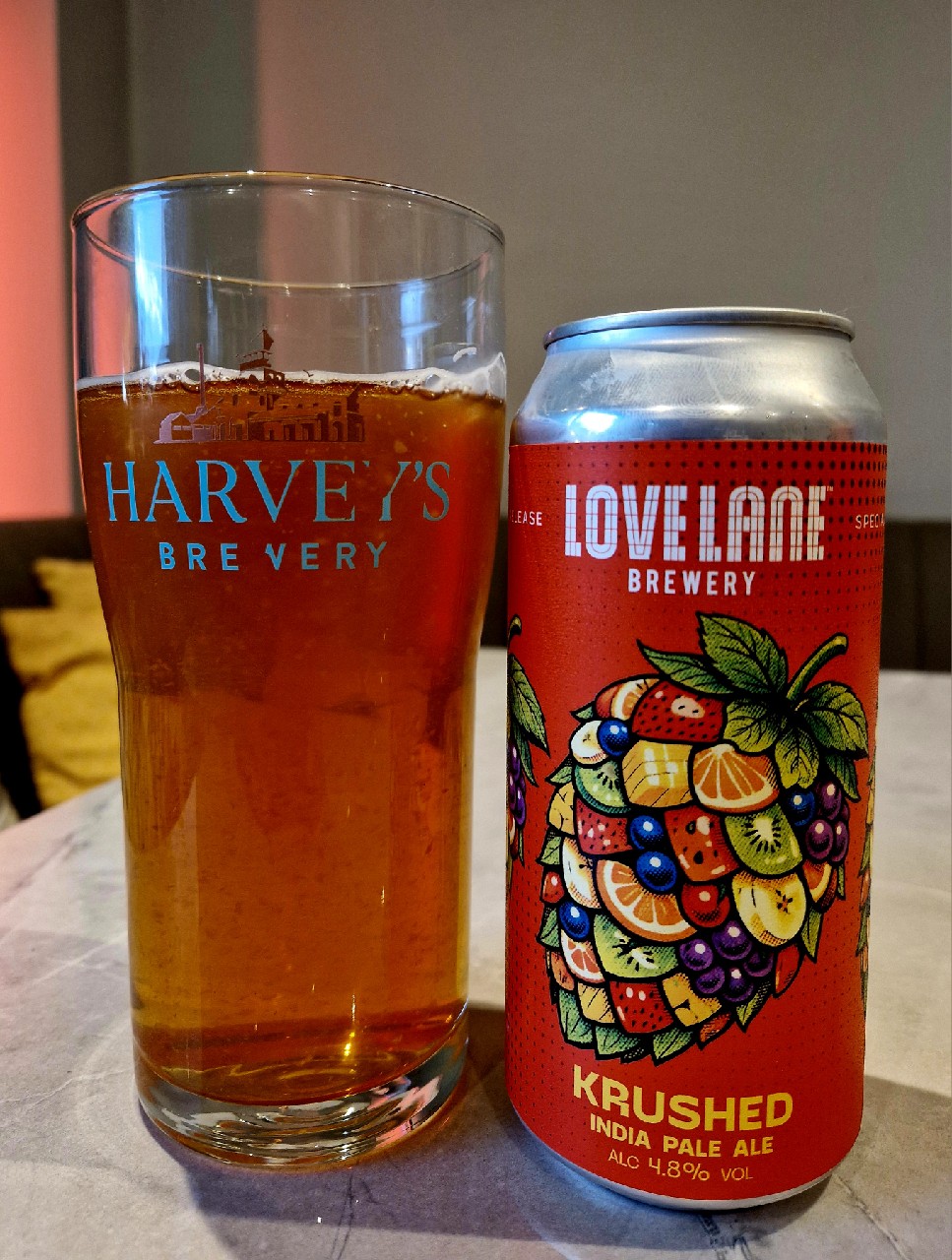 Krushed, Love Lane Brewing