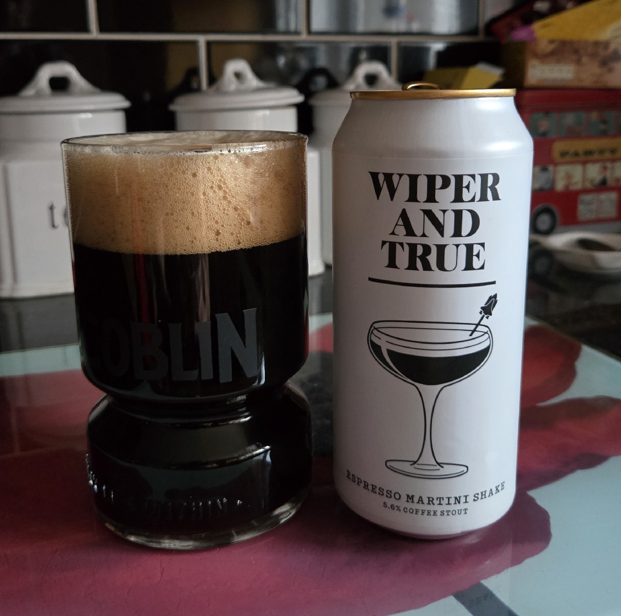 Espresso Martini Shake, Wiper and True