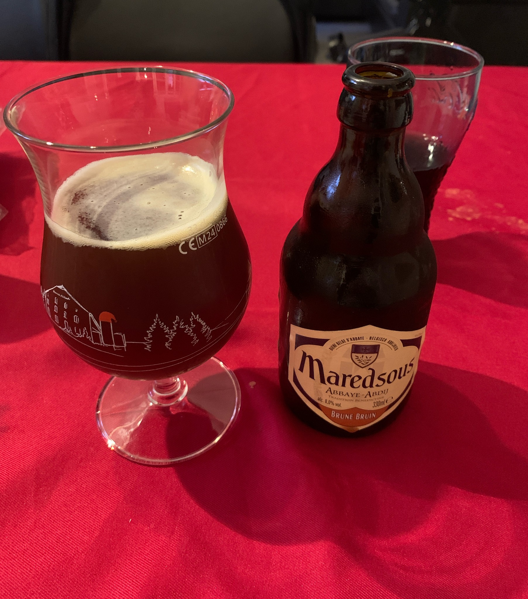Maredsous 8° Brune / Bruin, Abbaye De Maredsous (Duvel Moortgat)