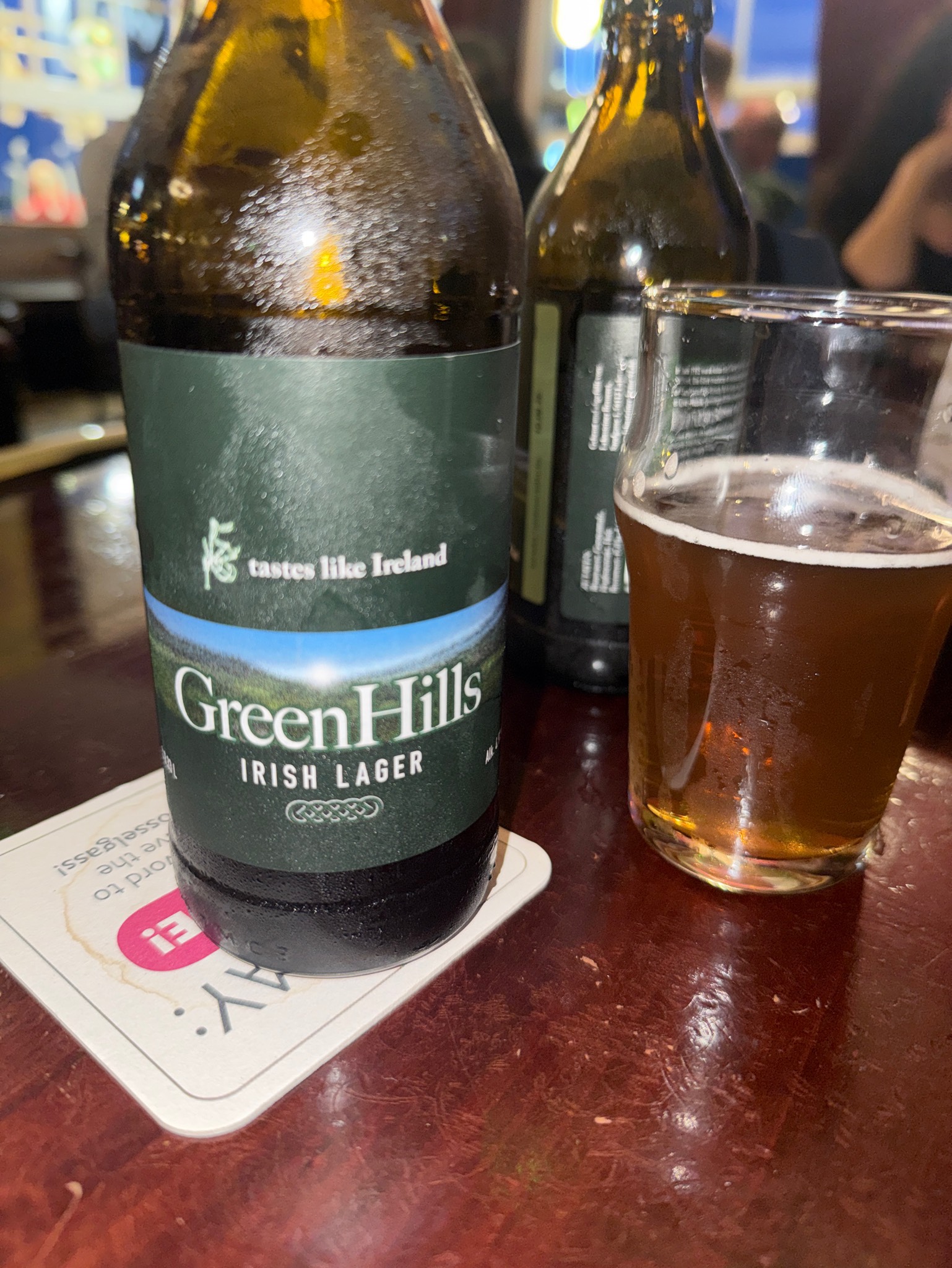 GreenHills Irish Lager, Lahnsteiner Brauerei
