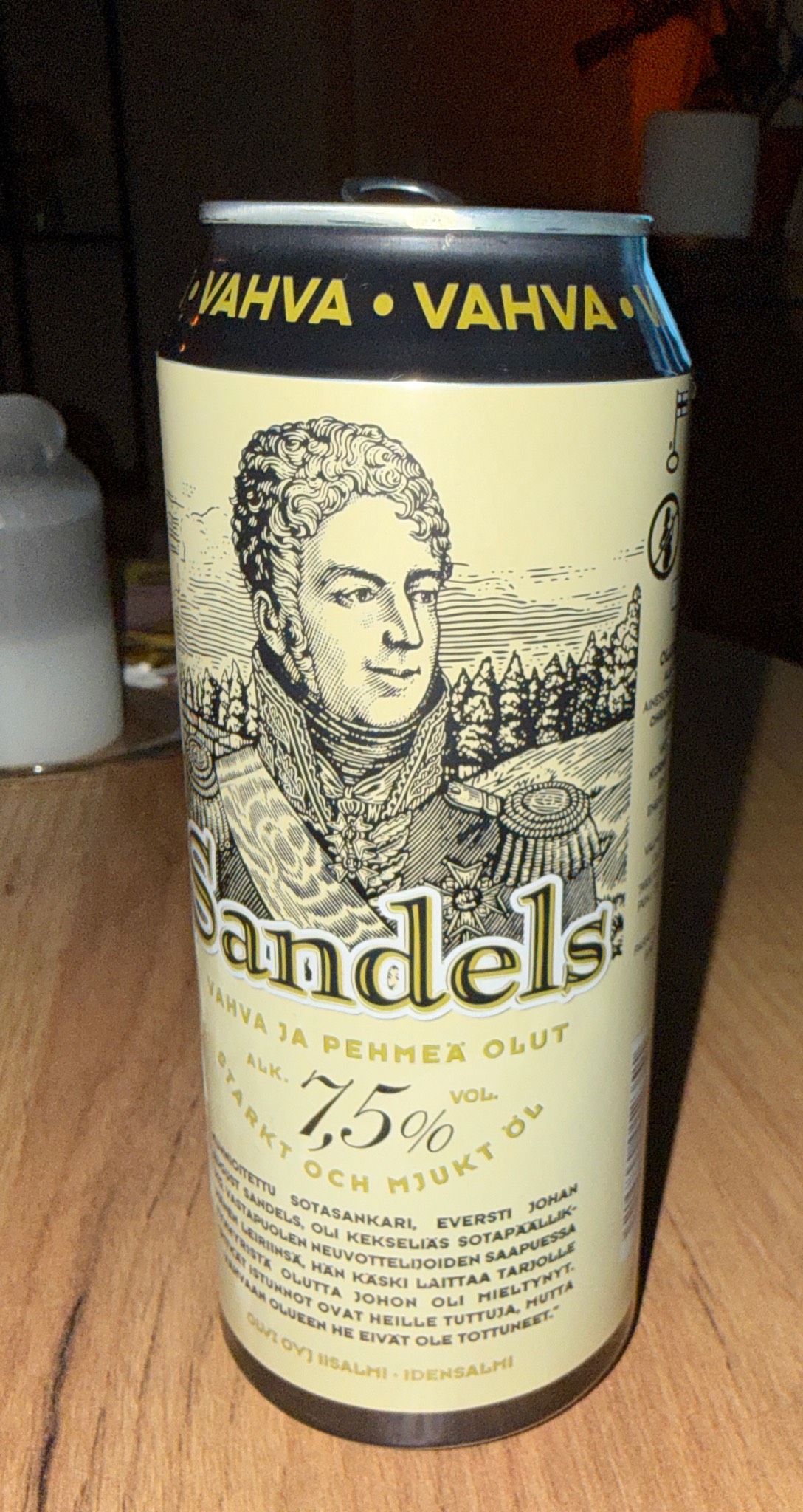 Sandels 7,5%, Finland