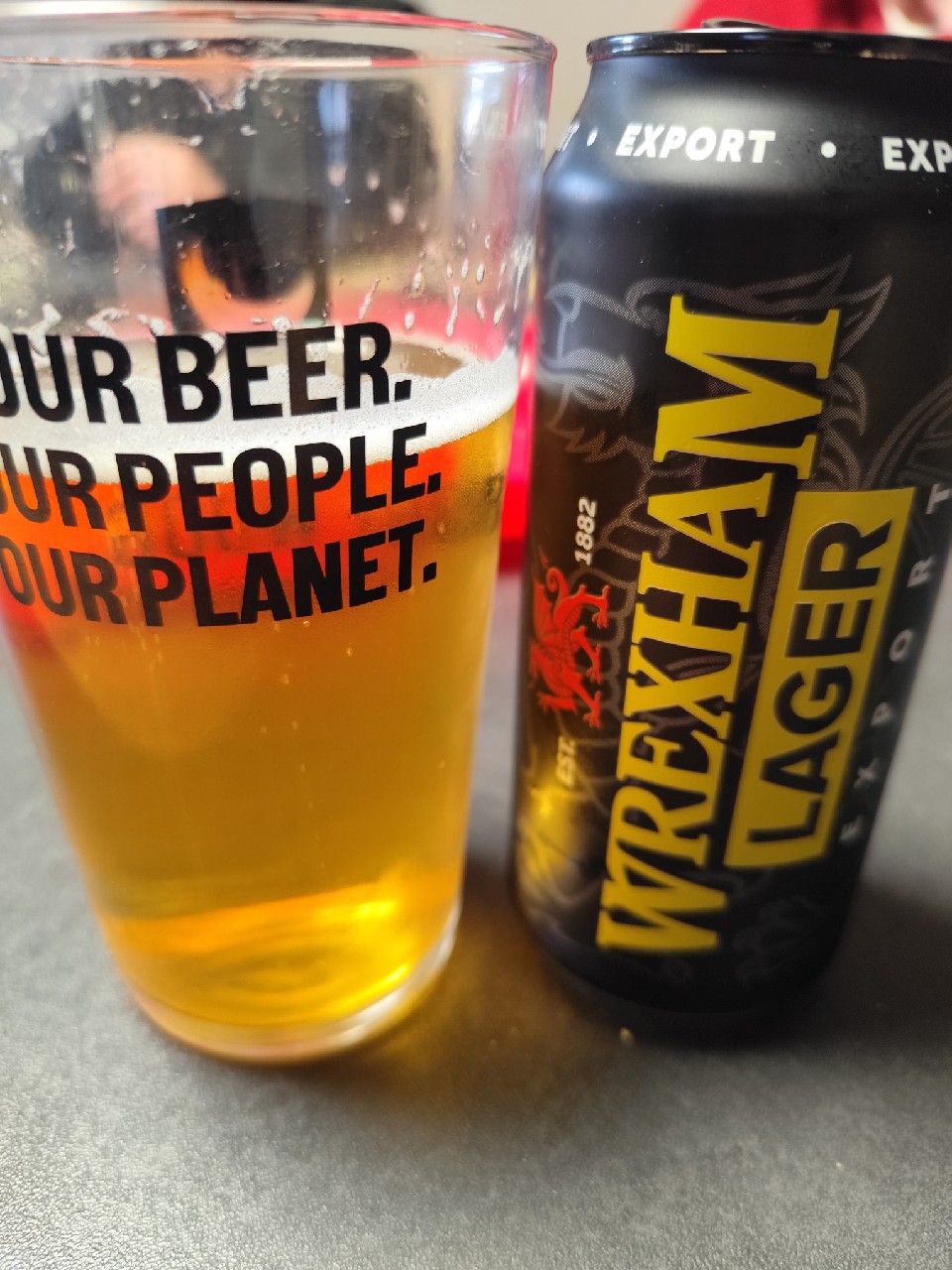 Wrexham Lager, Wales