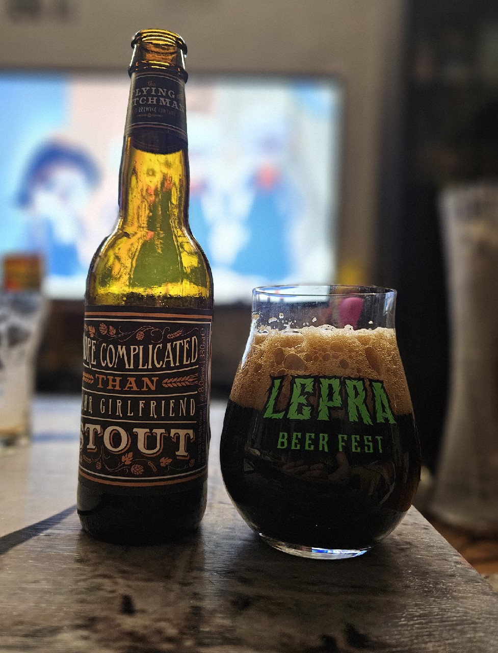 More Complicated Than Your Girlfriend Stout, The Flying Dutchman Nomad Brewing Company