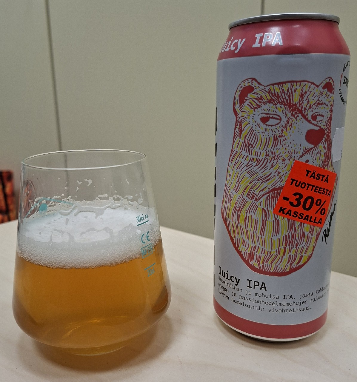Karhu Juicy IPA, Finland
